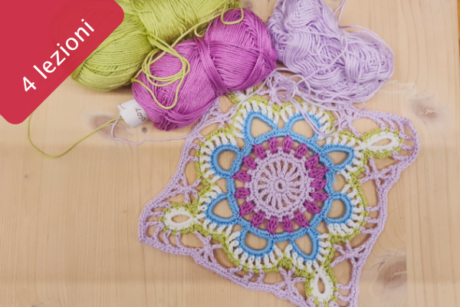 corso di uncinetto livello base e avanzato